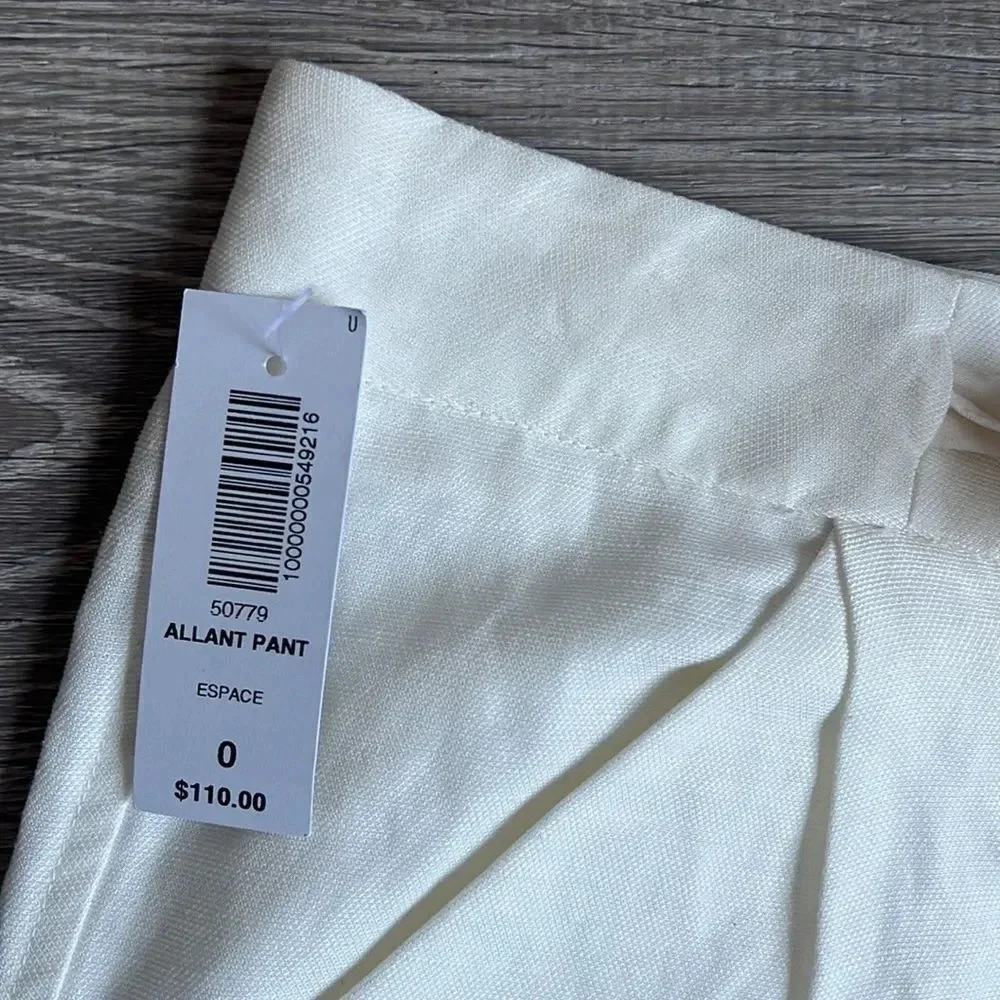 NEW Aritzia Wilfred linen blend Allant Pants